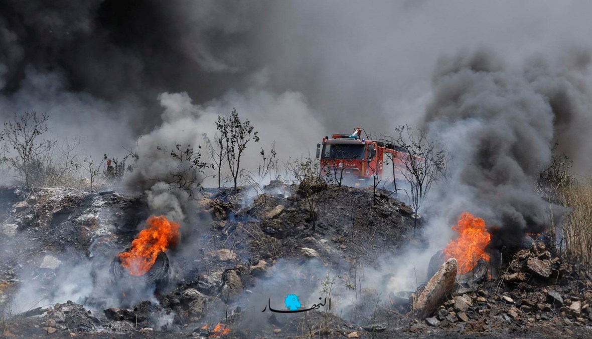 موجات الحر الاستثنائية تعزز خطر اندلاع الحرائق... والفوسفور يخلف كارثة بيئية جنوبا